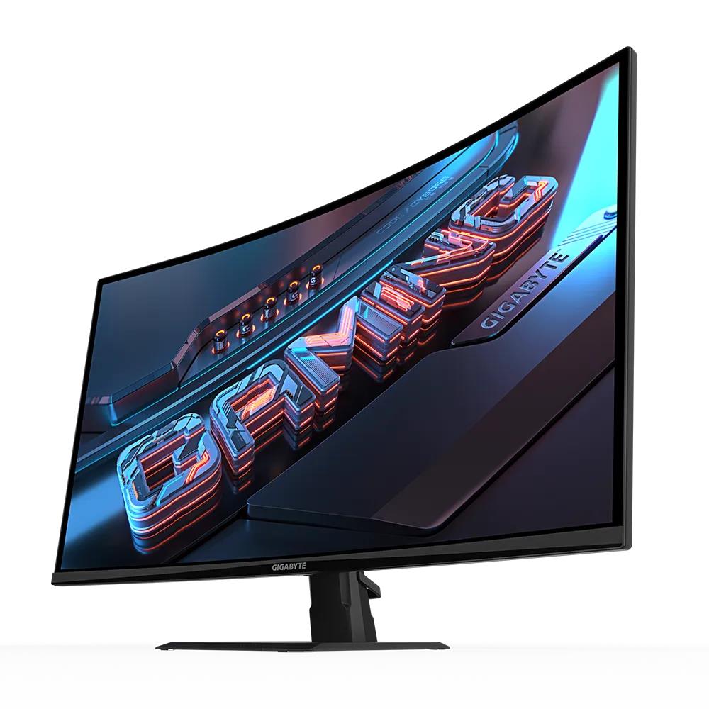 LCD Monitor|GIGABYTE|GS32QC EK|31.5″|Mänguri/Curved|Panel VA|2560&...