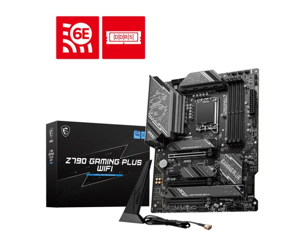 Emaplaat|MSI|Intel Z790|LGA1700|ATX|Memory DDR5|Memory slots 4|1xPCI-Ex&...