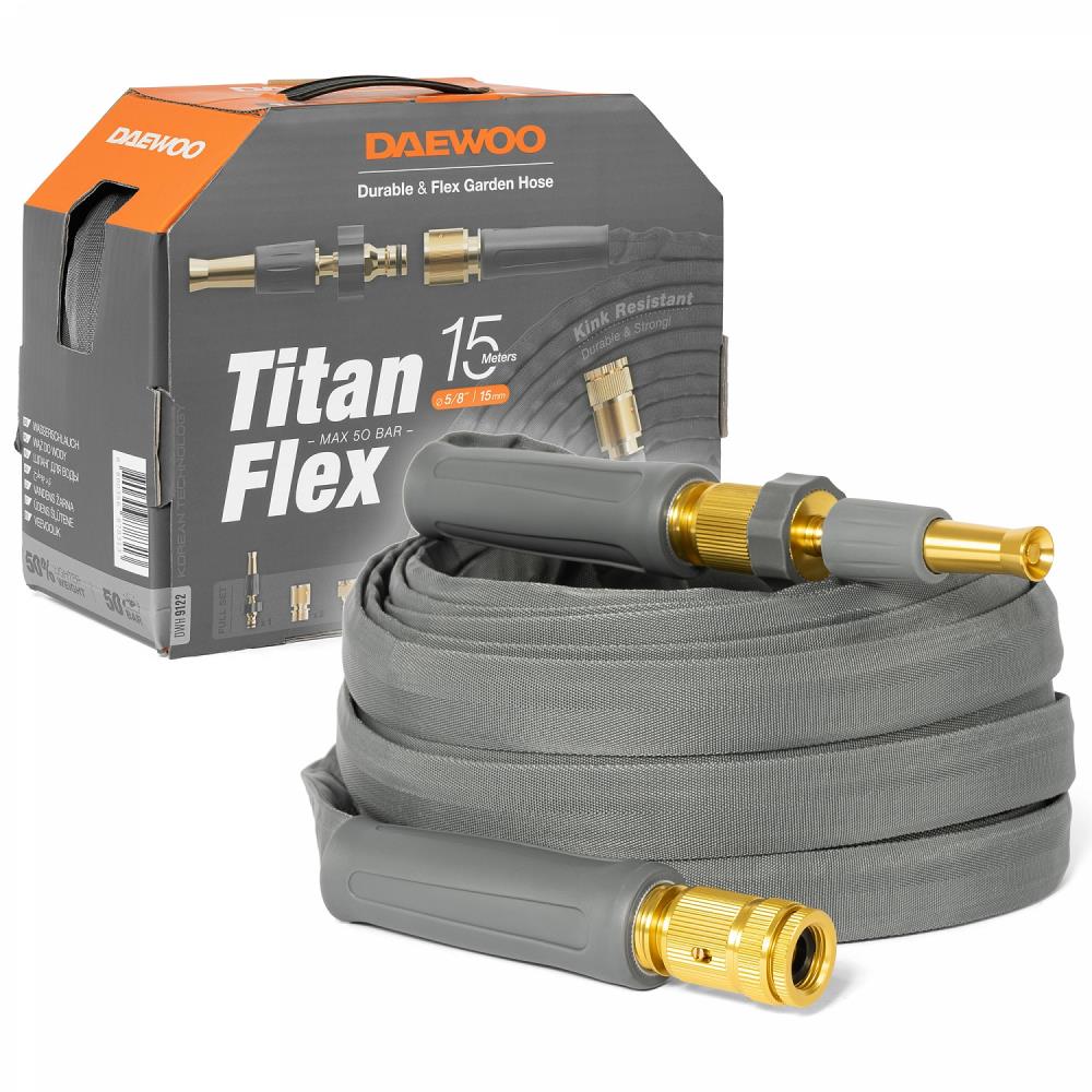 HOSE WATERING TITANFLEX 15M/5/8″ DWH 9122 DAEWOO