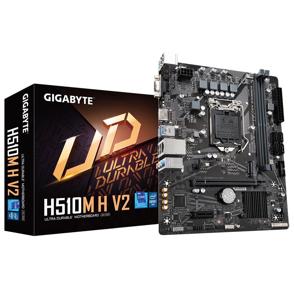 Emaplaat|GIGABYTE|Intel H470 Express|LGA1200|Micro-ATX|Memory DDR4|1xPC&...