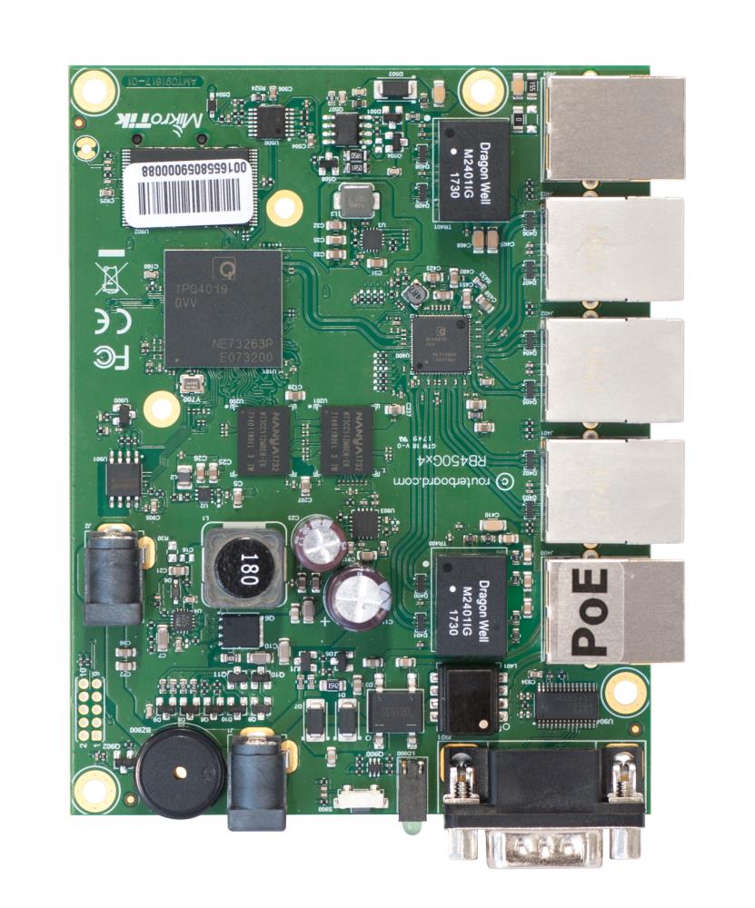 NET Ruuter ACC AUTOD/RB450GX4 MIKROTIK