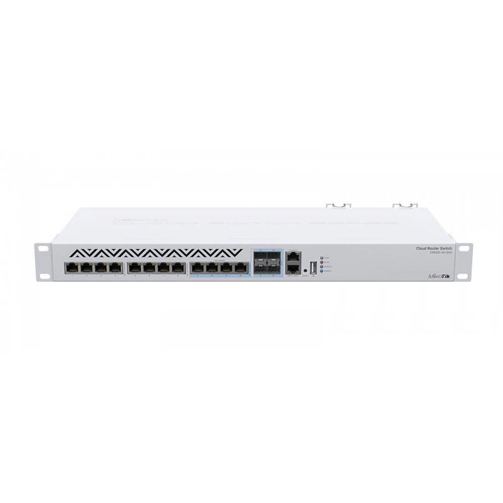 Switch|MIKROTIK|Type L3|Rack 1U|8x10Base-T / 100Base-TX|4xSFP|1xRJ45|CRS...