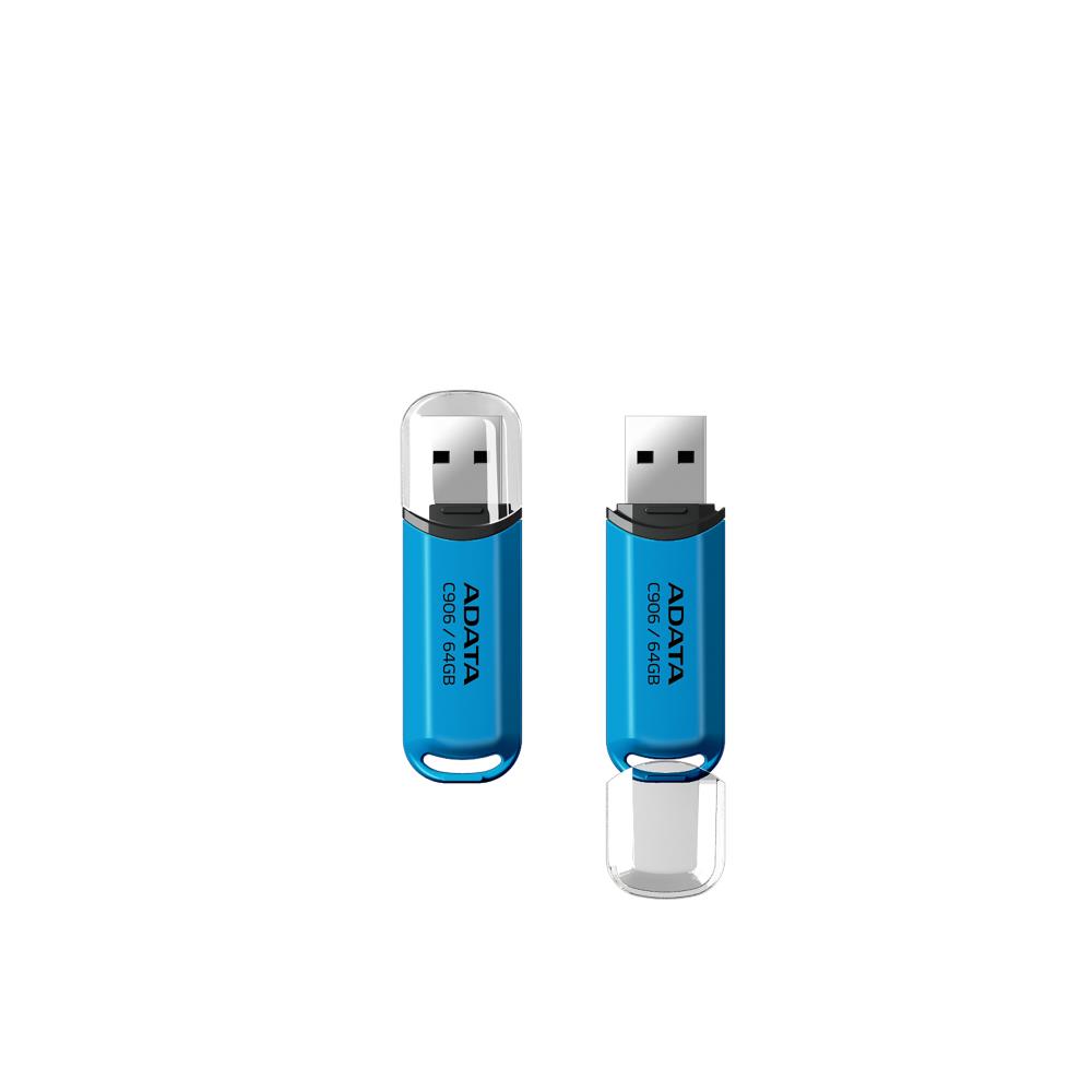 MÄLUPULK FLASH USB2 64GB/BLUE AC906-64G-RWB A-DATA