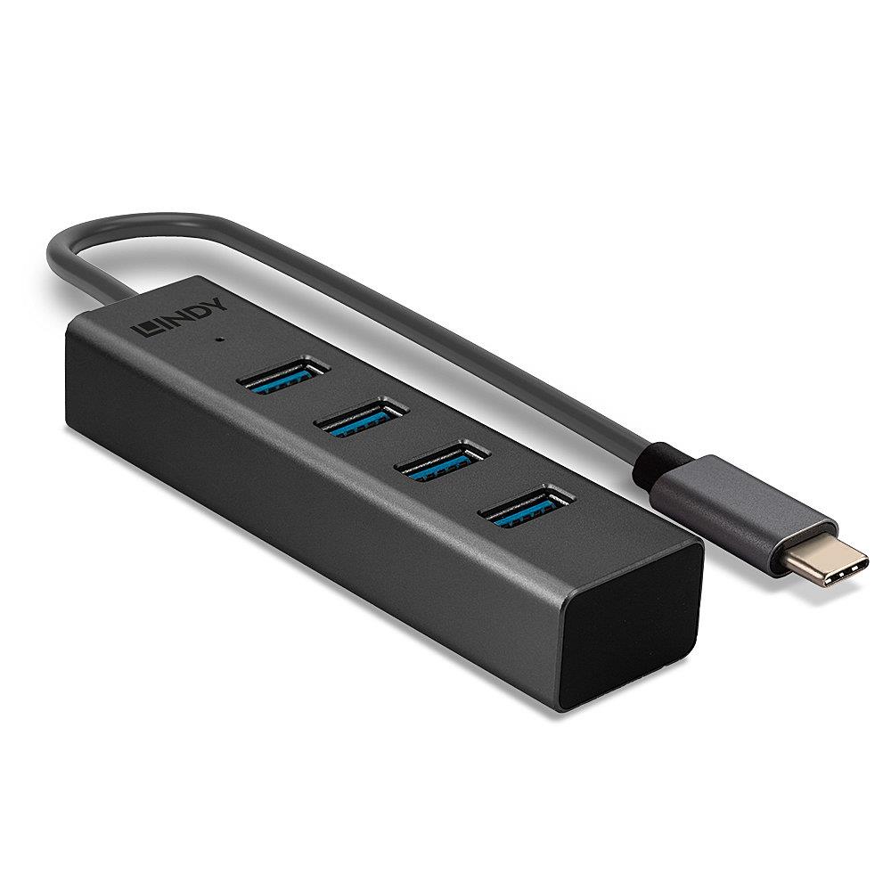 I/O HUB USB-C 4PORT/43325 LINDY