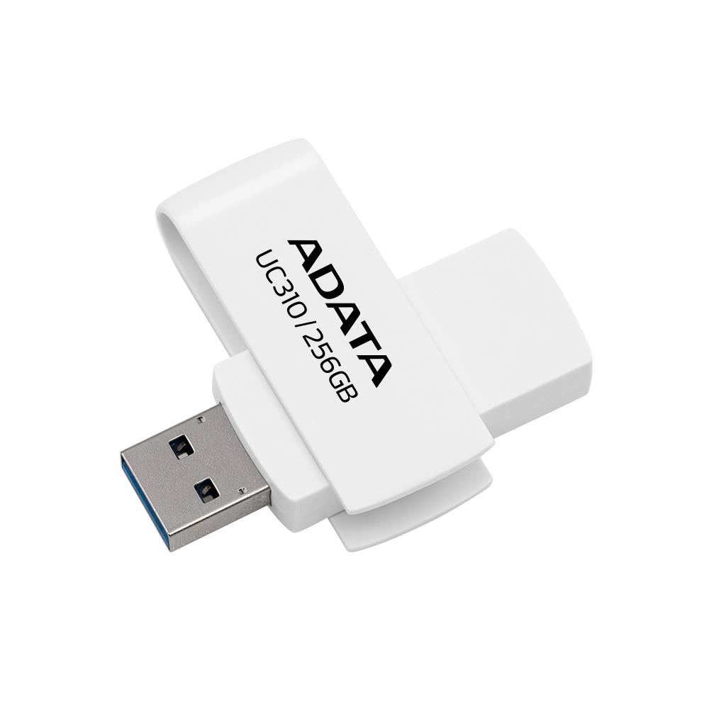 MÄLUPULK FLASH USB3.2 256G/WHITE UC310-256G-RWH ADATA