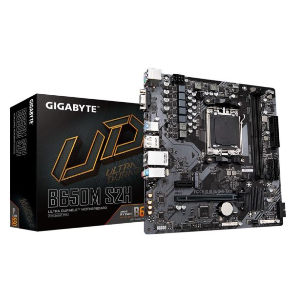 Emaplaat|GIGABYTE|AMD B650|SAM5|Micro-ATX|Memory DDR5|Memory slots 2|1x...