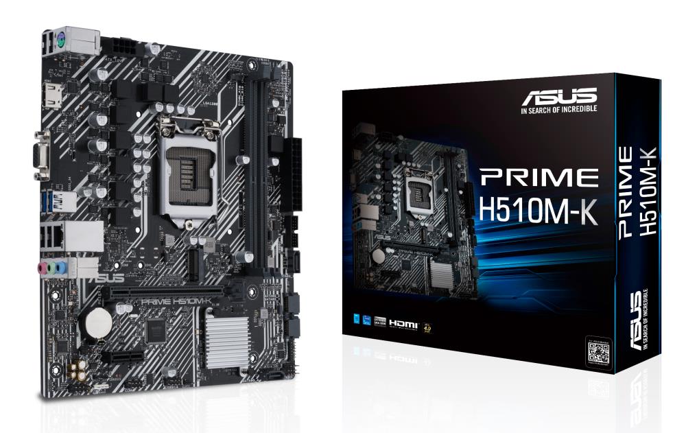 Mainboard|ASUS|Intel H510|LGA1200|MicroATX|1xPCI-Express 3.0 1x|1xPCI-Ex...