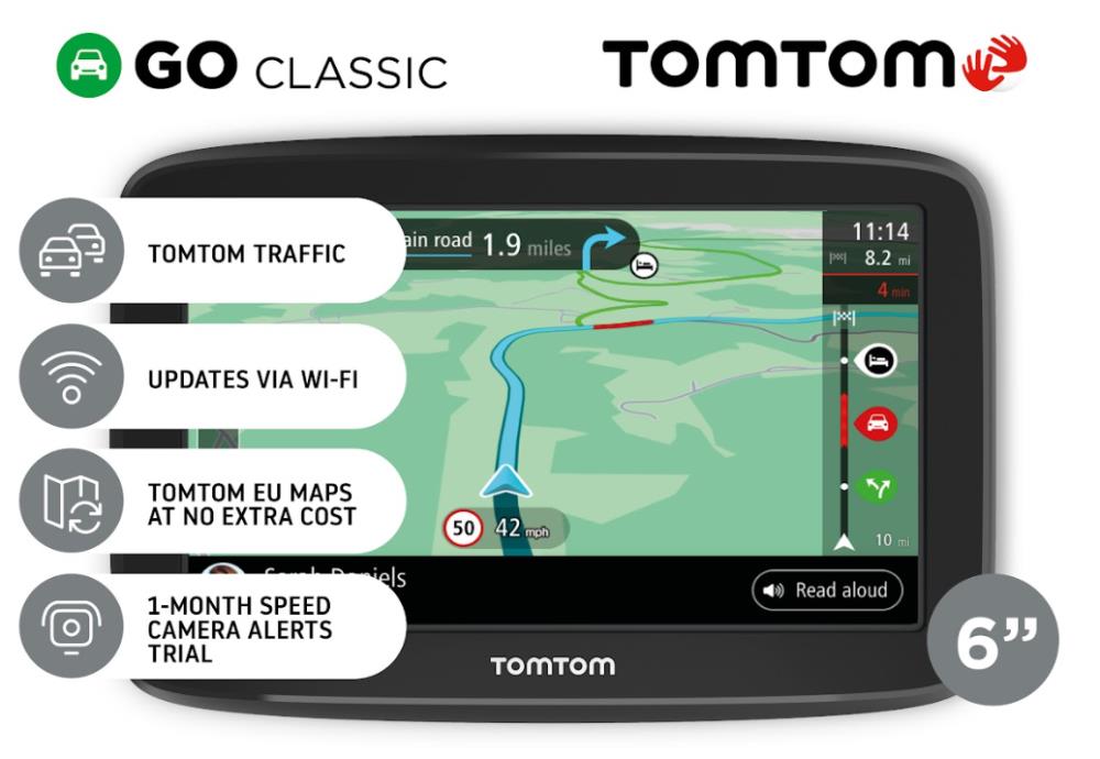 CAR GPS NAVIGATION SYS 6″/GO CLASSIC 1BA6.002.20 TOMTOM