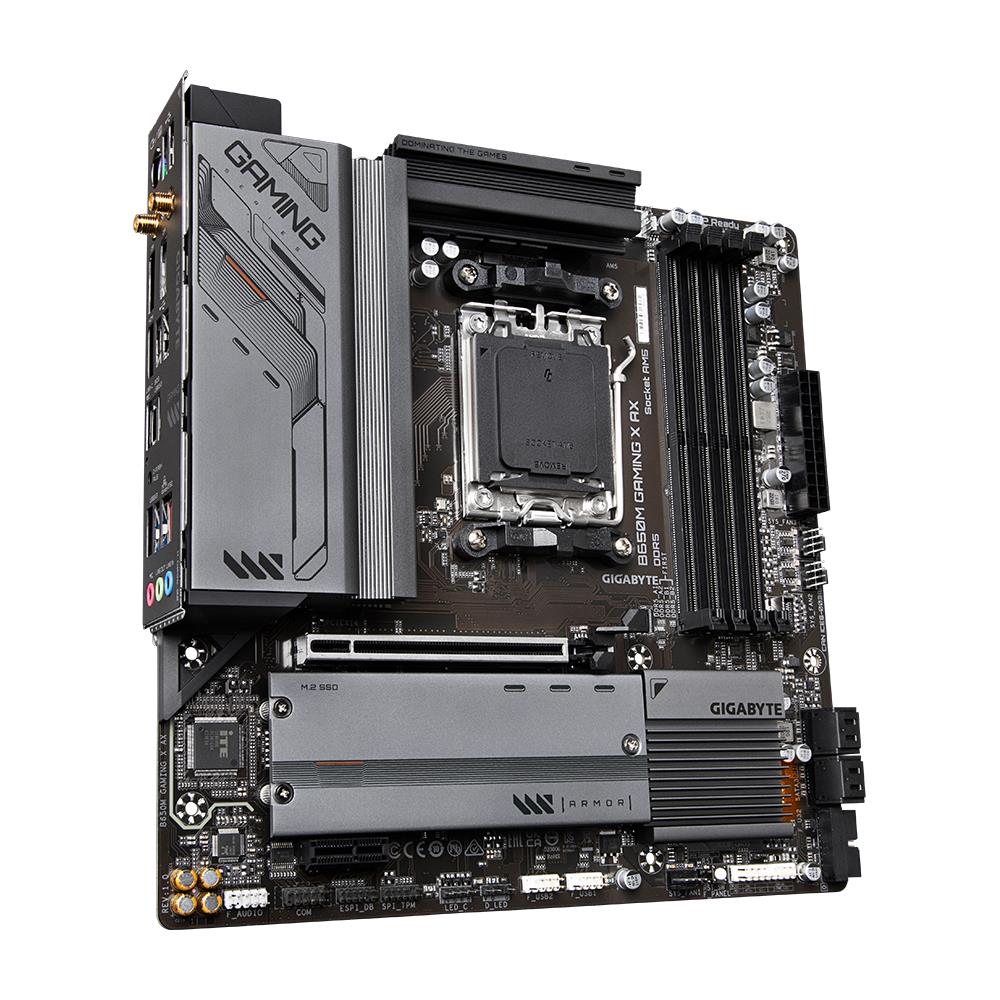 Emaplaat|GIGABYTE|AMD B650|SAM5|Micro-ATX|Memory DDR5|Memory slots 4|1x&...