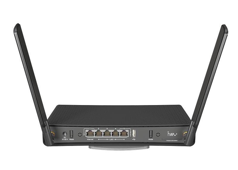 Wireless Router|MIKROTIK|Wireless Access Point|1200 Mbps|IEEE 802.3ac|US...