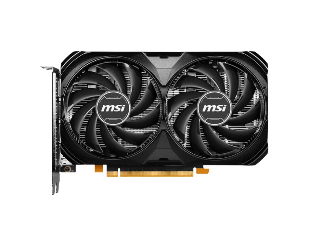 Graphics Card|MSI|NVIDIA GeForce RTX 4060|8 GB|GDDR6|128 bit|PCIE 4.0 8x|Dual Slot Fansink|1xHDMI|3xDisplayPort|RTX4060VEN2XBLK8GOC