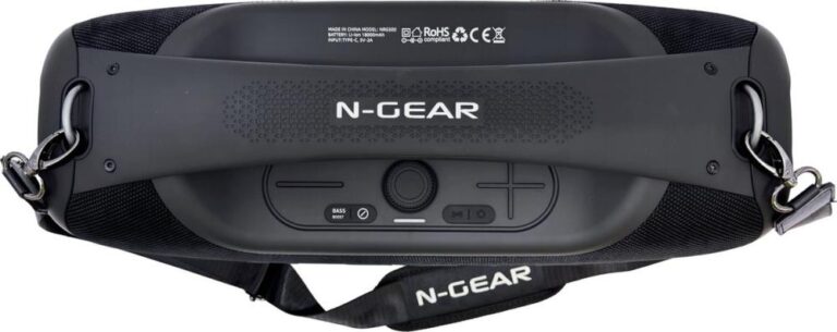 Portable Speaker|N-GEAR|NRG500|Black|Portable/Wireless|Bluetooth|NRG500