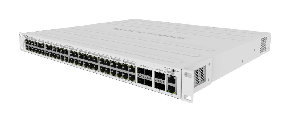 Switch|MIKROTIK|CRS354-48P-4S+2Q+RM|Type L3|4xSFP+|2xQSFP+|1|PoE ports 4...