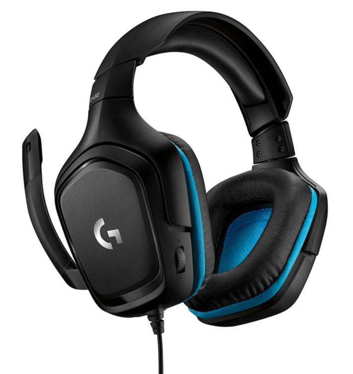 KÕRVAKLAPID Mänguri G432/BLACK 981-000770 LOGITECH