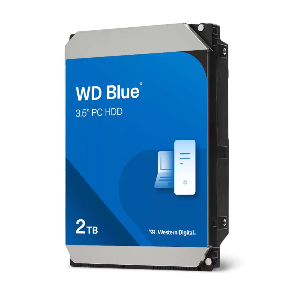 HDD|WESTERN DIGITAL|Blue|2TB|SATA 3.0|64 MB|5400 rpm|3,5″|WD20EARZ