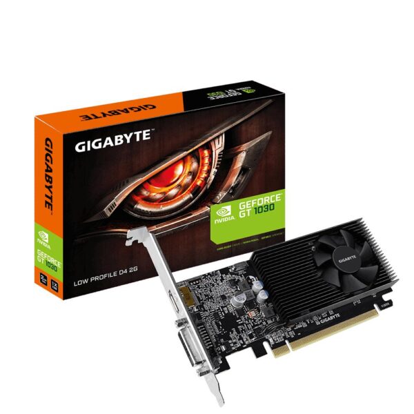 Videokaart|GIGABYTE|NVIDIA GeForce GT 1030|2 GB|GDDR4|64 bit|PCIE 3.0...