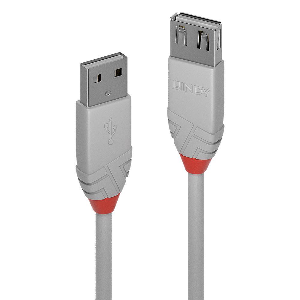 KAABEL USB2 TYPE A 3M/ANTHRA 36714 LINDY