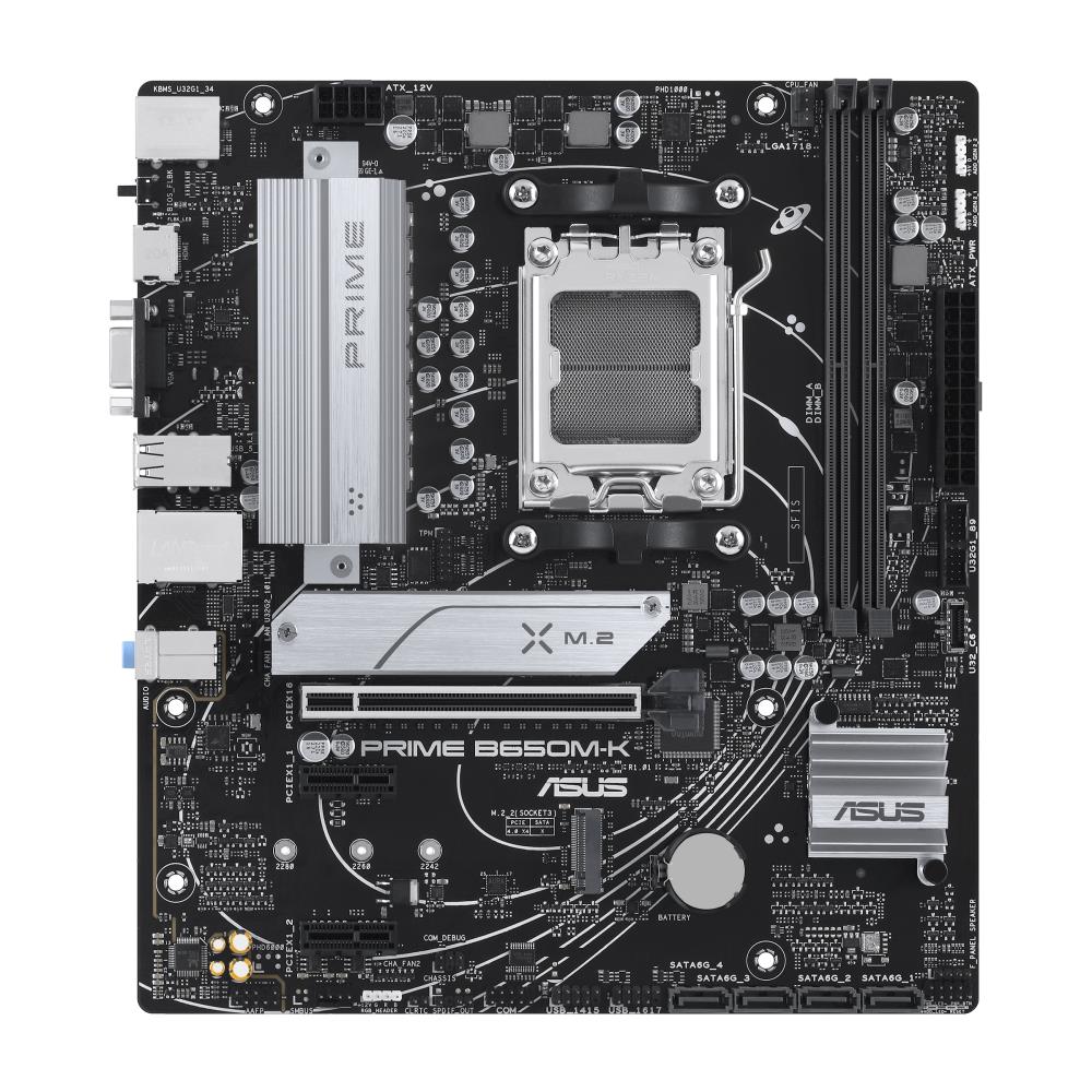 Emaplaat|ASUS|AMD B650|SAM5|Micro-ATX|Memory DDR5|Memory slots 2|2xPCI-&...