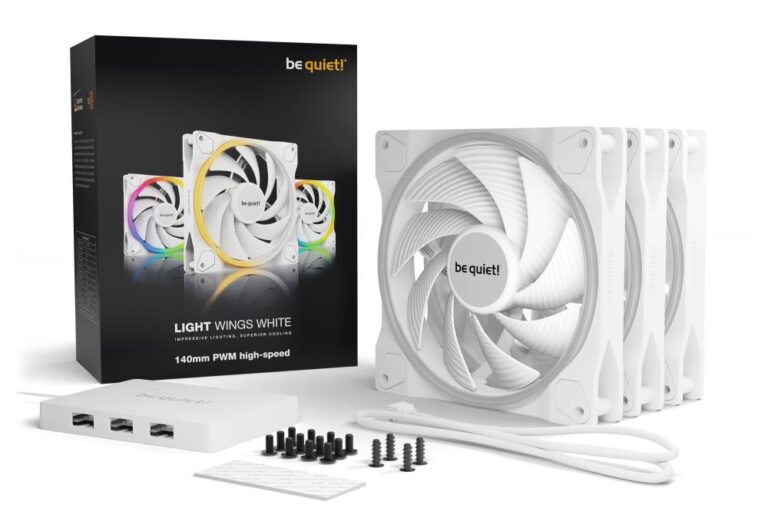 CASE FAN 140MM LIGHT WINGS PWM/WHITE HIGH-SP. BL103 BE QUIET