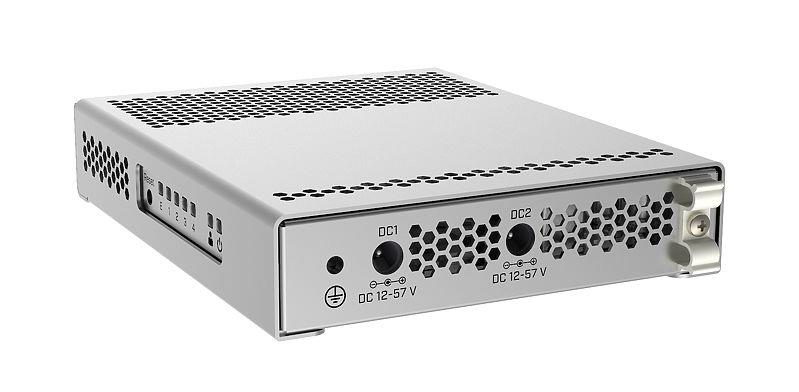 Switch|MIKROTIK|1x10Base-T / 100Base-TX / 1000Base-T|4xSFP+|PoE ports 1|CRS305-1G-4S+IN