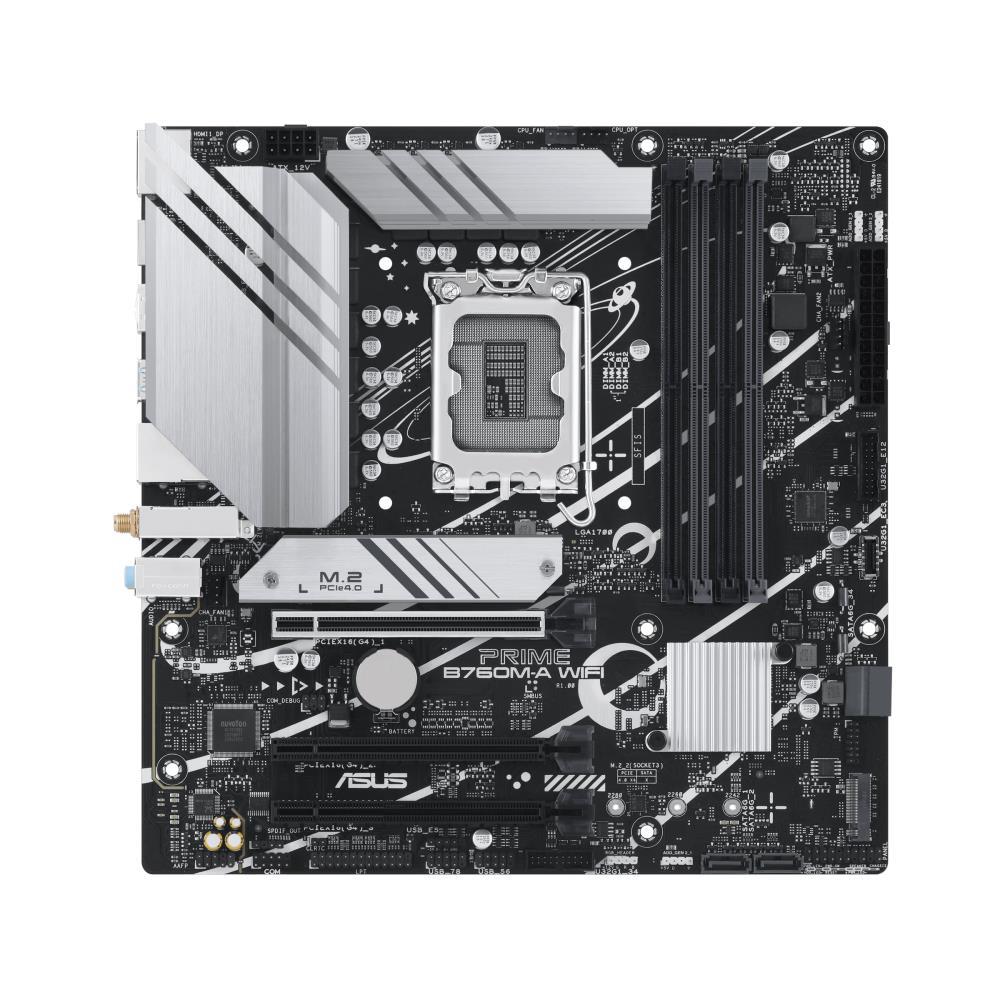 Mainboard|ASUS|Intel B760 Express|LGA1700|Micro-ATX|Memory DDR5|Memory s...