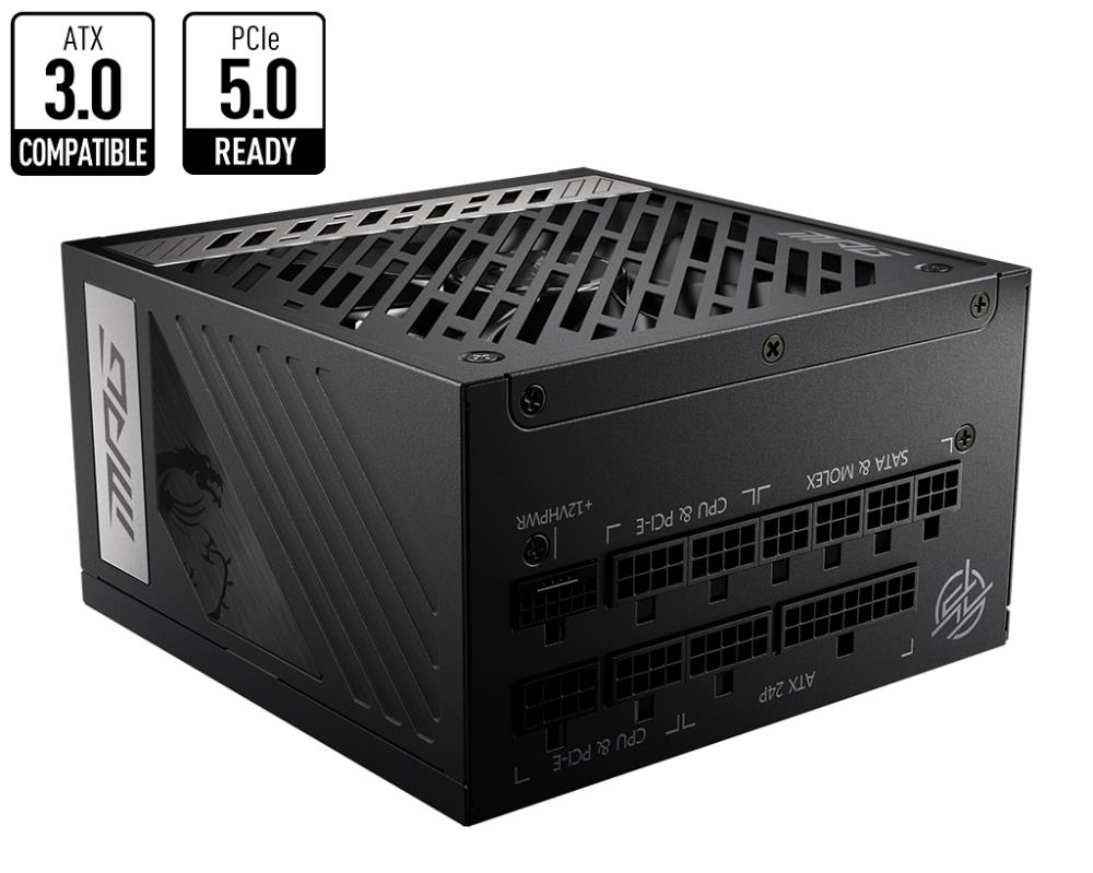 Toiteplokk|MSI|1000 Watts|Efficiency 80 PLUS GOLD|PFC Active|MPGA1000G&#...