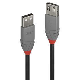 KAABEL USB2 TYPE A 3M/ANTHRA 36704 LINDY