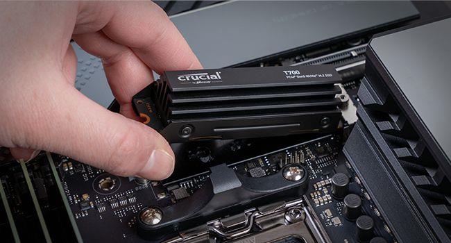 SSD|CRUCIAL|T700|1TB|M.2|PCIe Gen5|NVMe|TLC|Write speed 9500 MBytes/sec|...