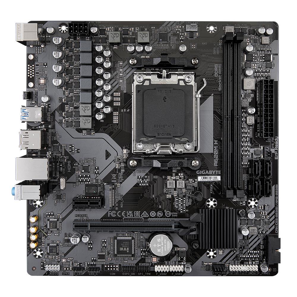 Mainboard|GIGABYTE|AMD A620|SAM5|Micro-ATX|Memory DDR5|Memory slots 2|1x...