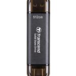 Väline SSD|TRANSCEND|ESD310C|512GB|USB-C|USB|3D NAND|TS512GESD310C