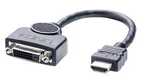 KAABEL DVI-HDMI 0.2M/41227 LINDY