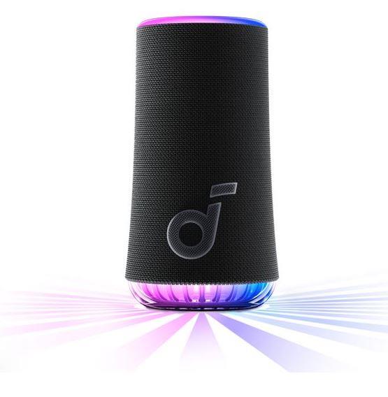 Kaasaskantav Kõlar|SOUNDCORE|Glow|Black|Portable/Juhtmevaba|1xUSB-C|Blue...