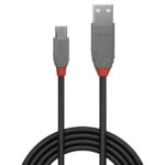 KAABEL USB2 A TO MICRO-B 5M/ANTHRA 36735 LINDY