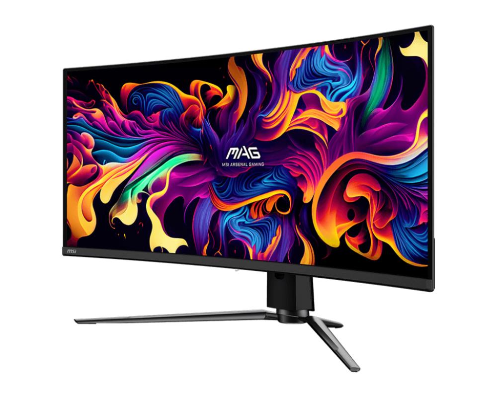 LCD Monitor|MSI|34″|Curved/21 : 9|Panel QD-OLED|3440×1440|21:...