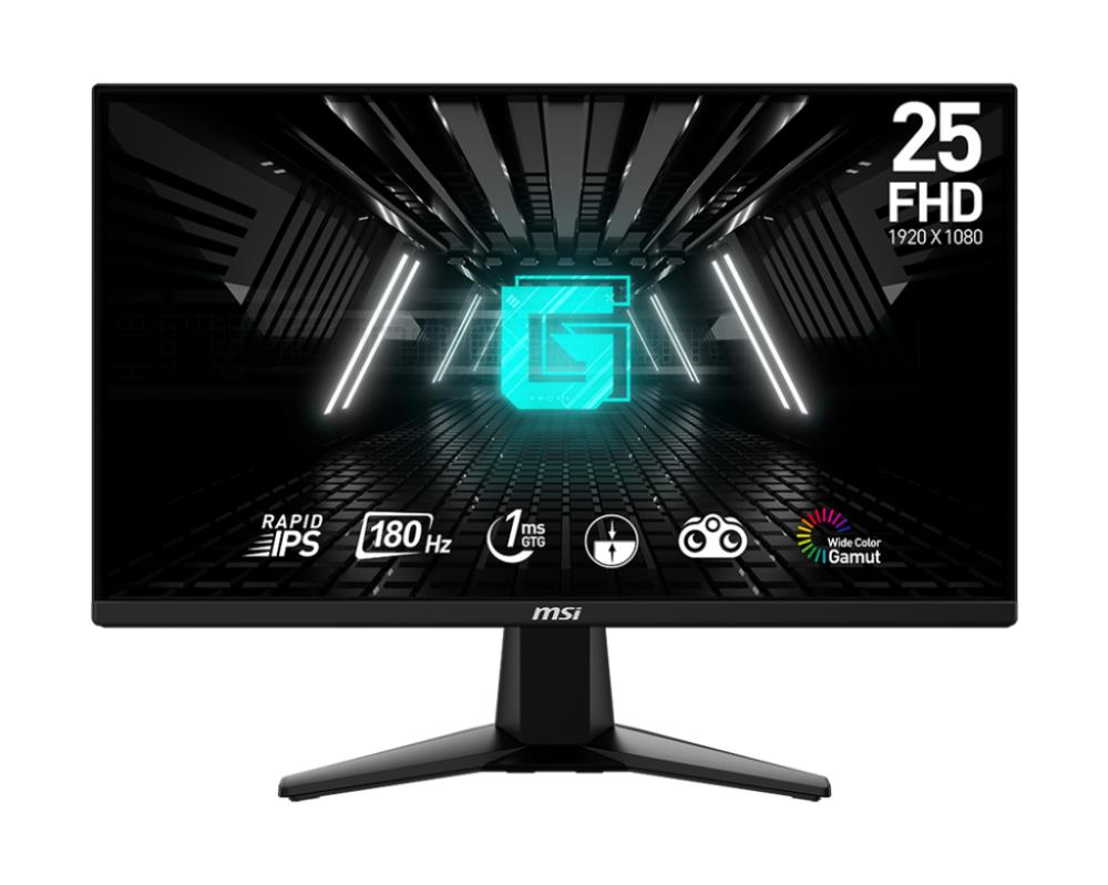 LCD Monitor|MSI|G255F|24.5″|Mänguri|Panel IPS|1920×1080|16:9|...