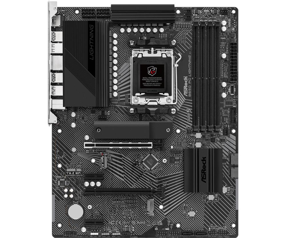 Emaplaat|ASROCK|AMD B650|SAM5|ATX|Memory DDR5|Memory slots 4|2xPCI-Expr&...