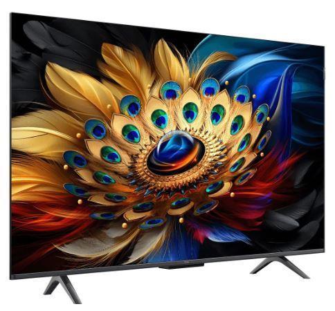 TV Set|TCL|55″|4K/Smart|QLED|3840×2160|Wireless LAN|Bluetooth|Google TV|Black|55C655