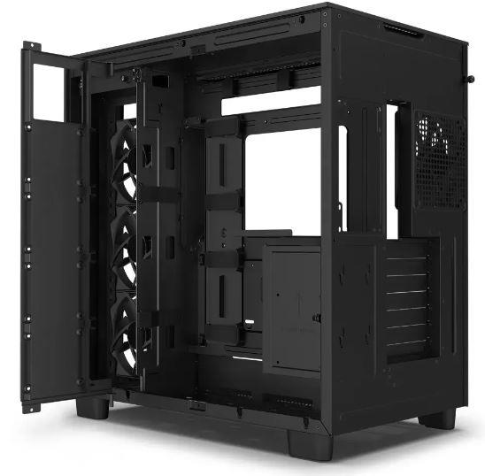 Case|NZXT|H9 FLOW|MidiTower|Case product features Transparent panel|Not ...