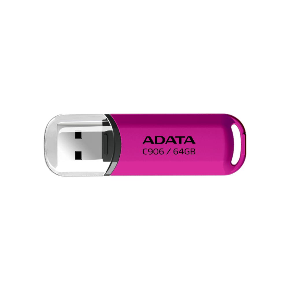 MÄLUPULK FLASH USB2 64GB/PINK AC906-64G-RPP A-DATA