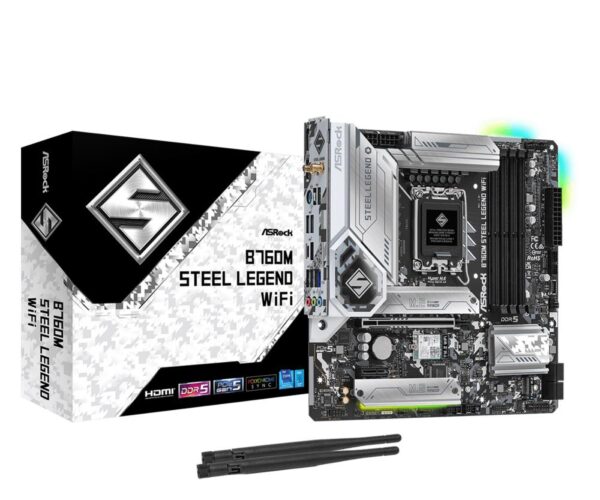 Emaplaat|ASROCK|Intel B760 Express|LGA1700|Micro-ATX|Memory DDR5|Memory...