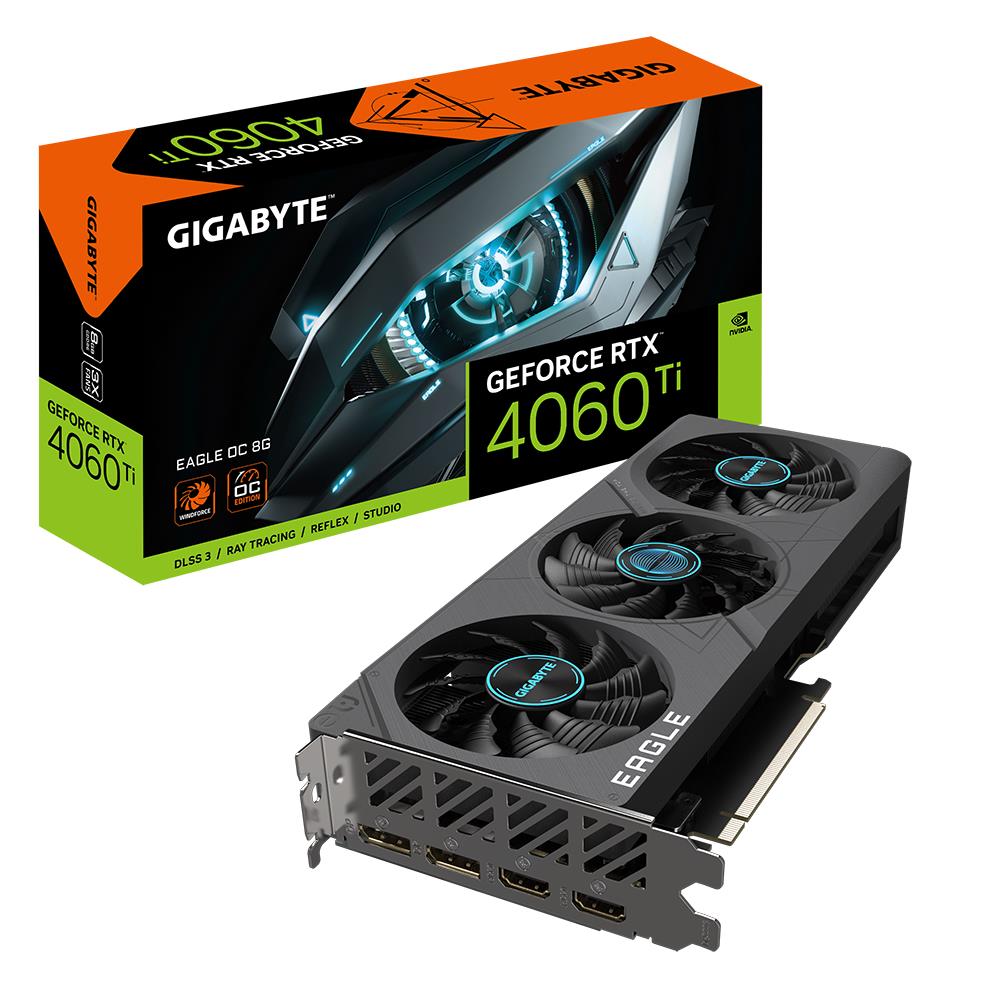 Graphics Card|GIGABYTE|NVIDIA GeForce RTX 4060 Ti|8 GB|GDDR6|128 bit|PCI...