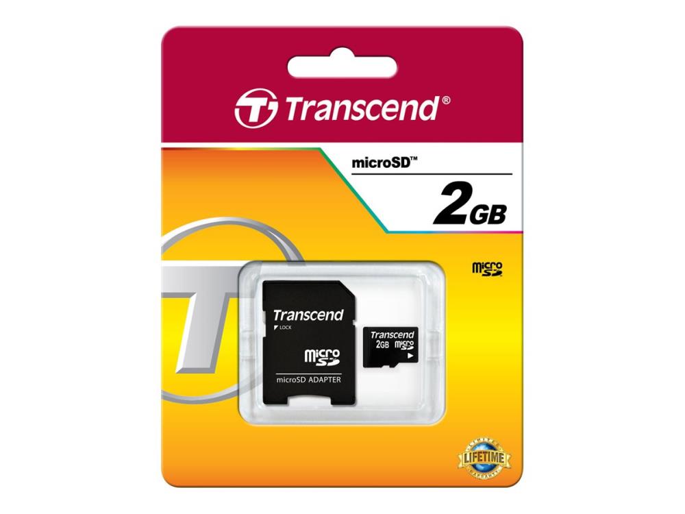 MEMORY MICRO SD 2GB/TS2GUSD TRANSCEND