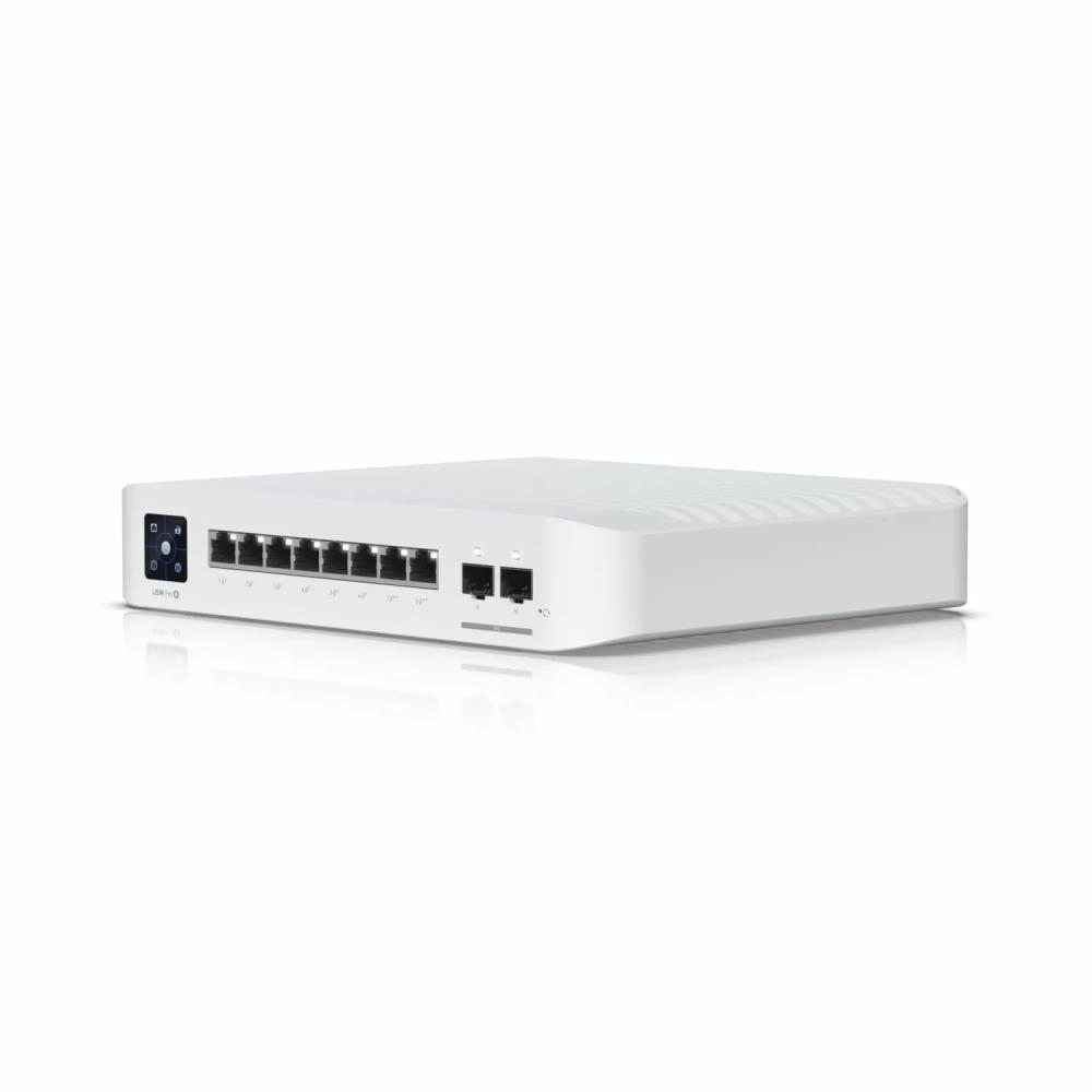 Switch|UBIQUITI|USW-PRO-8-POE|Type L3|2xSFP+|8xRJ45|PoE+ ports 8|120 Wat...