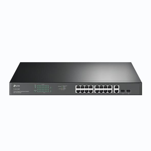 Switch|TP-LINK|TL-SG1218MP|Desktop/pedestal|Rack|16x10Base-T / 100Base-T...