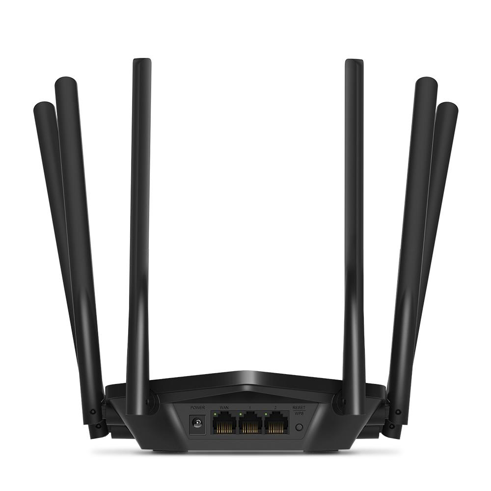 Wireless Router|MERCUSYS|1900 Mbps|1 WAN|2×10/100/1000M|Number of a...