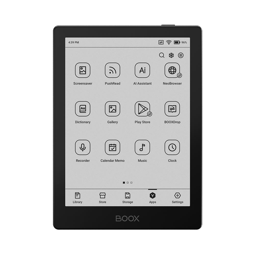 E-Reader|ONYX BOOX|6″|1072×1448|Memory 32 MB|1xUSB-C|Micro SD...