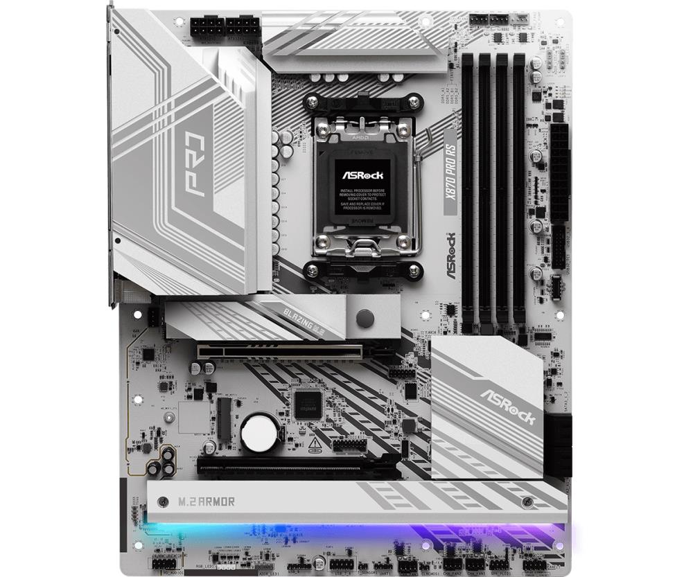 Emaplaat|ASROCK|AMD X870|SAM5|ATX|Memory DDR5|Memory slots 4|1xPCI-Expr&...