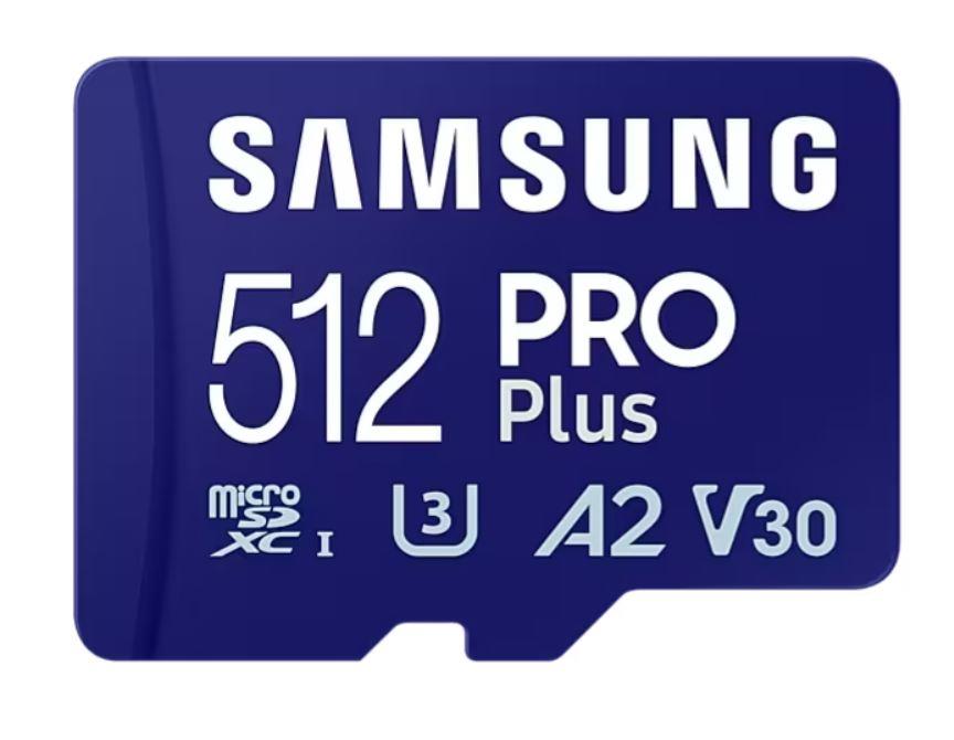 MÄLUKAART SDXC PRO+ 512GB/W/ADAPT MB-MD512SA/EU SAMSUNG