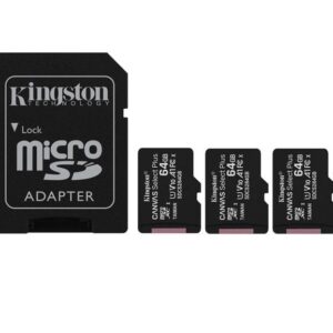 MÄLUKAART SDXC 64GB UHS-I/3PACK SDCS2/64GB-3P1A KINGSTON