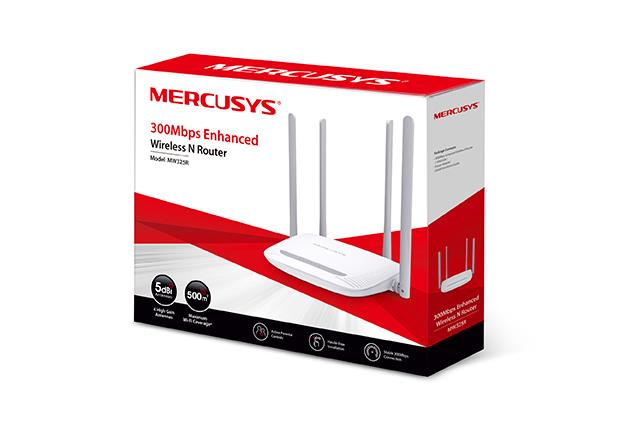 Wireless Router|MERCUSYS|Wireless Router|300 Mbps|IEEE 802.11b|IEEE 802....